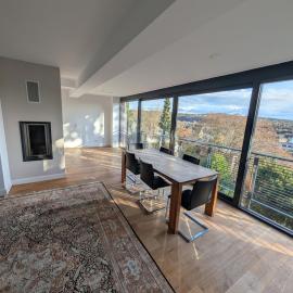 Large city apartment with beautiful views