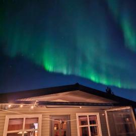 Hreiðrið cozy cabin in the countryside