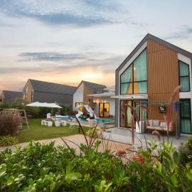Relax Pool Villa Khaoyai - รีแล็กซ์พูลวิลล่าเขาใหญ่、Ban Bung Toeiのホテル