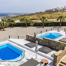 Aurora Mykonos Villas, hotell i Kalafati