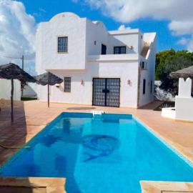 Villa avec piscine à Djerba, Zone touristique, hotel sa Midoun