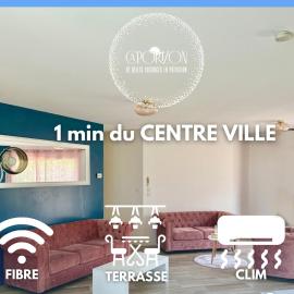 Caporizon -Villa Pommier-6 personnes-Terrasse-Jardin