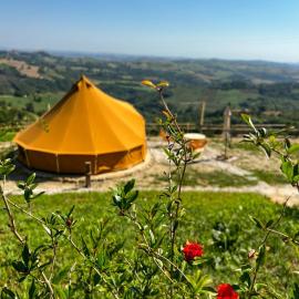 Glamping & country house Marche Nascoste Gualdo, hotel en San Girolamo di Sopra