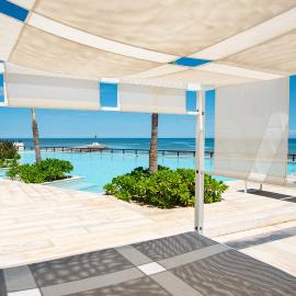 Ocean and Marina views from this fantastic beachfront condo