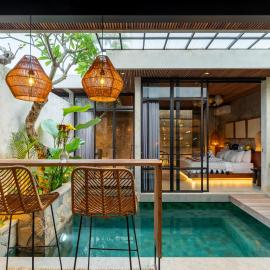 Danu Villas Bali、ケロボカンのホテル