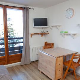 Studio 1 chambre, pied des pistes 24 m2 au calme