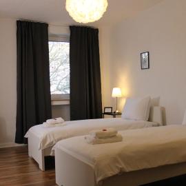 Zimmer im Zentrum mit drei Einzelbetten, hotel in Paderborn