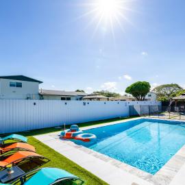 Havana Blue/Pool+Heater/Hard Rock/Gazebo/BBQ