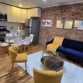 Relax and unwind at this Chic Bed-Stuy Brownstone