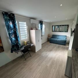 Studio Zen Caza Form -Option Spa Sauna au jardin โรงแรมในเลอ ลามองแตง