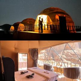 Wadi Rum Mars Camp, hotel i Disah