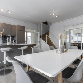 Two story townhouse apartment in old town Reykjavik