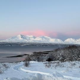 Above The Arctic circle, Hotel in Olderdalen