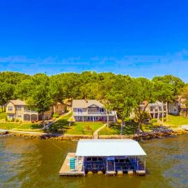 Edgewater-Lakefront 3 BD25BADeckDockGril-16P, hotel a Sunrise Beach