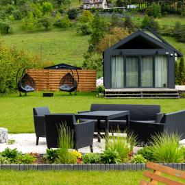 Zacisze Beskidu - Private House with Sauna, Jacuzzi & Pool, hotel em Łącko