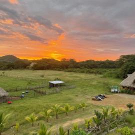 Finca Buena Vida Hostel, hotel i Popoyo