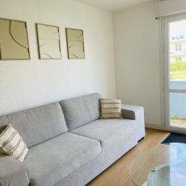Appartement RDC meublé avec 2 chambres
