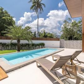 New Fully Furnished Villa 5 mins To Beautiful Maenam Beach, Koh Samui, hotel di Ban Ko Khwan