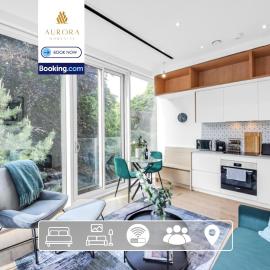2BDR Apartment By Aurora WorkNest Short Lets & Serviced Accommodation London With Fitness Centre & Parking