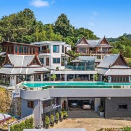 Luxurious 180 degree Seaview 6 Bedrooms Private Pool Villa in Kamala