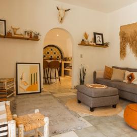 Cien Palmas- Authentic Mexican Casita 1 -Downtown, Hotel in Todos Santos