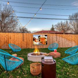 Game Room, Cinema & Fire Pit Backyard