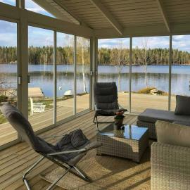 House By A Secluded Lake In Rural Blekinge