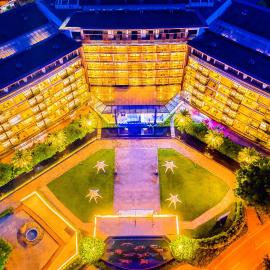 Taishan Yihe Lanyue Hot Spring Resort Hotel、Najinxuのホテル