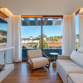 Apartamento com jacuzzi no centro de Gramado