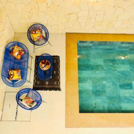 Modern villa with a private pool, hotel in Marrakesh