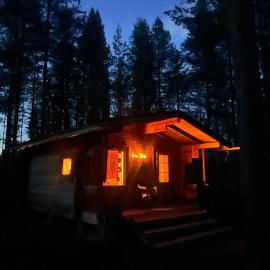 Forestry cabin and sauna cabin: Halmevaara şehrinde bir otel