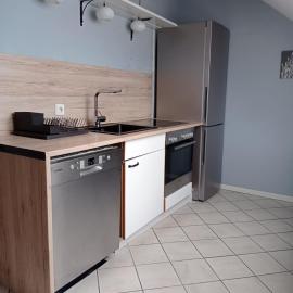 Work and Stay Attendorn 2 Zimmer 4 betten Badezimmer Küche und Balkon