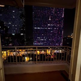 The night view