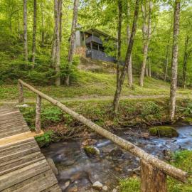 Rushing Creek Retreat - Serene Cabin with Great Views!