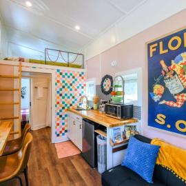실바에 위치한 호텔 The Florio - Tiny Home, River, Hiking, and Rafting!