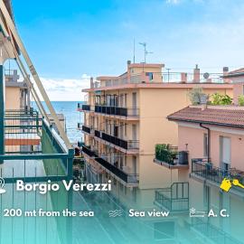 200 mt dal mare - Relax con Terrazzo e Vista, hotel v destinaci Borgio Verezzi