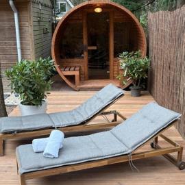Forest house with sauna, hotel u gradu 'Norg'