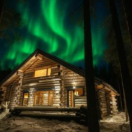 Kelokurki - The Luxury Chalet Where Serenity Meets the Northern Lights、レヴィのホテル