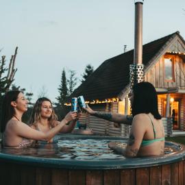 Romantic stay at loghouse VäikeTeeMaja, hotel em Üksnurme