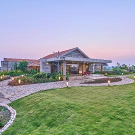 SaffronStays Ashfield - 5BHK Eco-Farmhouse with Pools, Jacuzzi, Lawn & Games Room