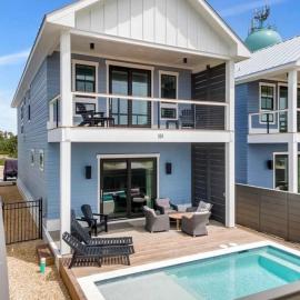 Deja Blue Perfect Location St George Island Private Pool, hotel em Eastpoint
