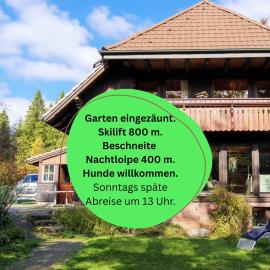 Altes Forsthaus Kniebis | Ski | Nachtloipe | eingezäunt, hotel in Freudenstadt