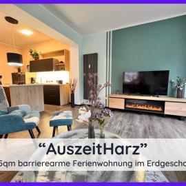 Der Fuchsbau - Ferienwohnung "Auszeit Harz" - 3 Hunde willkommen - eingezäunter Garten