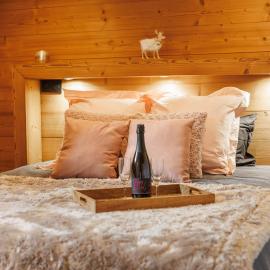 Au Chalet Le Péry, vue sur le Mont de Grange, khách sạn ở Abondance