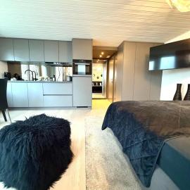 Modernes Studio am Bodensee mit Parkplatz, hotel u gradu Güttingen