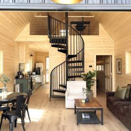 Camp Carter Nordic House, hotel a Mathias