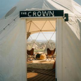 Fallbrook में, होटल A Cozy Fireside Glamping Escape with Ridge Views
