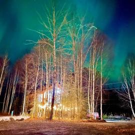 Riverfront, Authentic, Luxury Log Cabin-Bison, hôtel à Wasilla