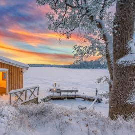 Waterfront Cabin - 15 Minutes from Downtown Oslo, viešbutis Osle