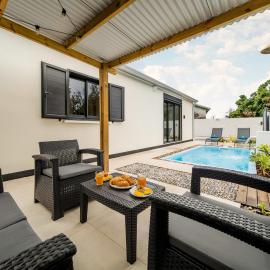 Villa avec piscine privative Au cœur de Takamaka, hotel Saint-Benoît-ban